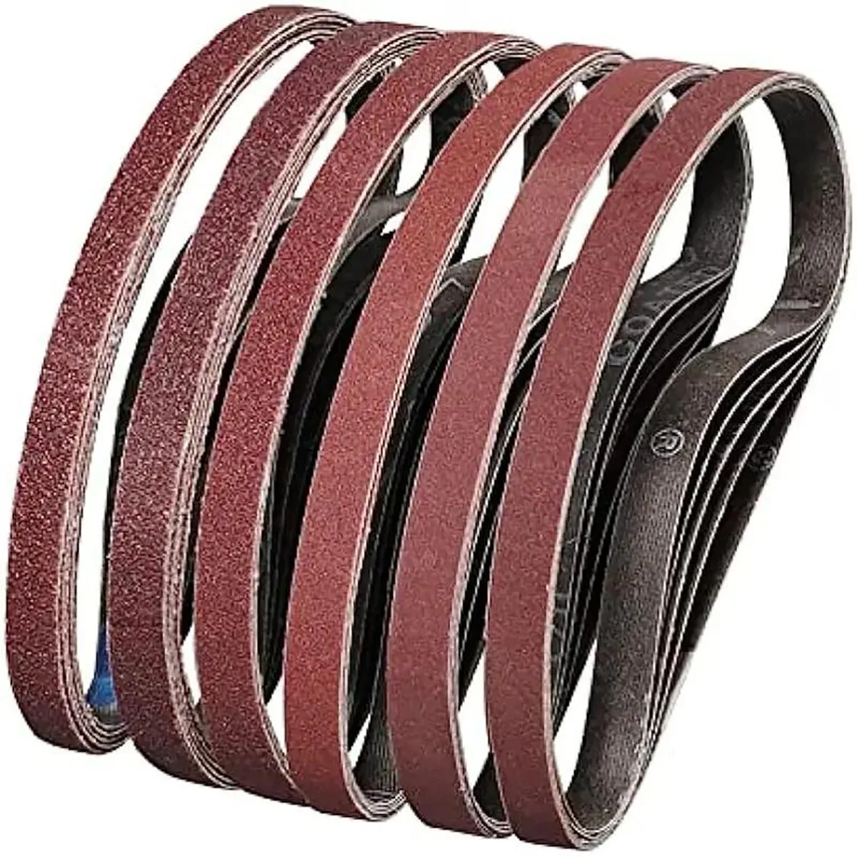 

120Pcs Sanding Belts Power Suit For File Sander Abrasive 10 x 330 mm Air Belt Sander Polishing Papaer Grit 60/80/120 Sandpapers