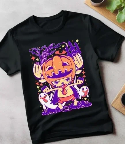 Tony Choppe T-Shirt gift Manga Strip Anime Pirate Halloween Shirt All Size