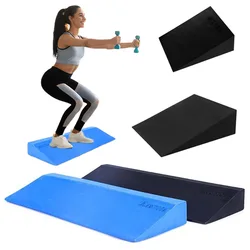 EVA Foam Incline Stretch Wedge, Slant Board, Improve Lower Leg Strength, Calf Raise Squat Block for Exercise, Ankle Foot Heel