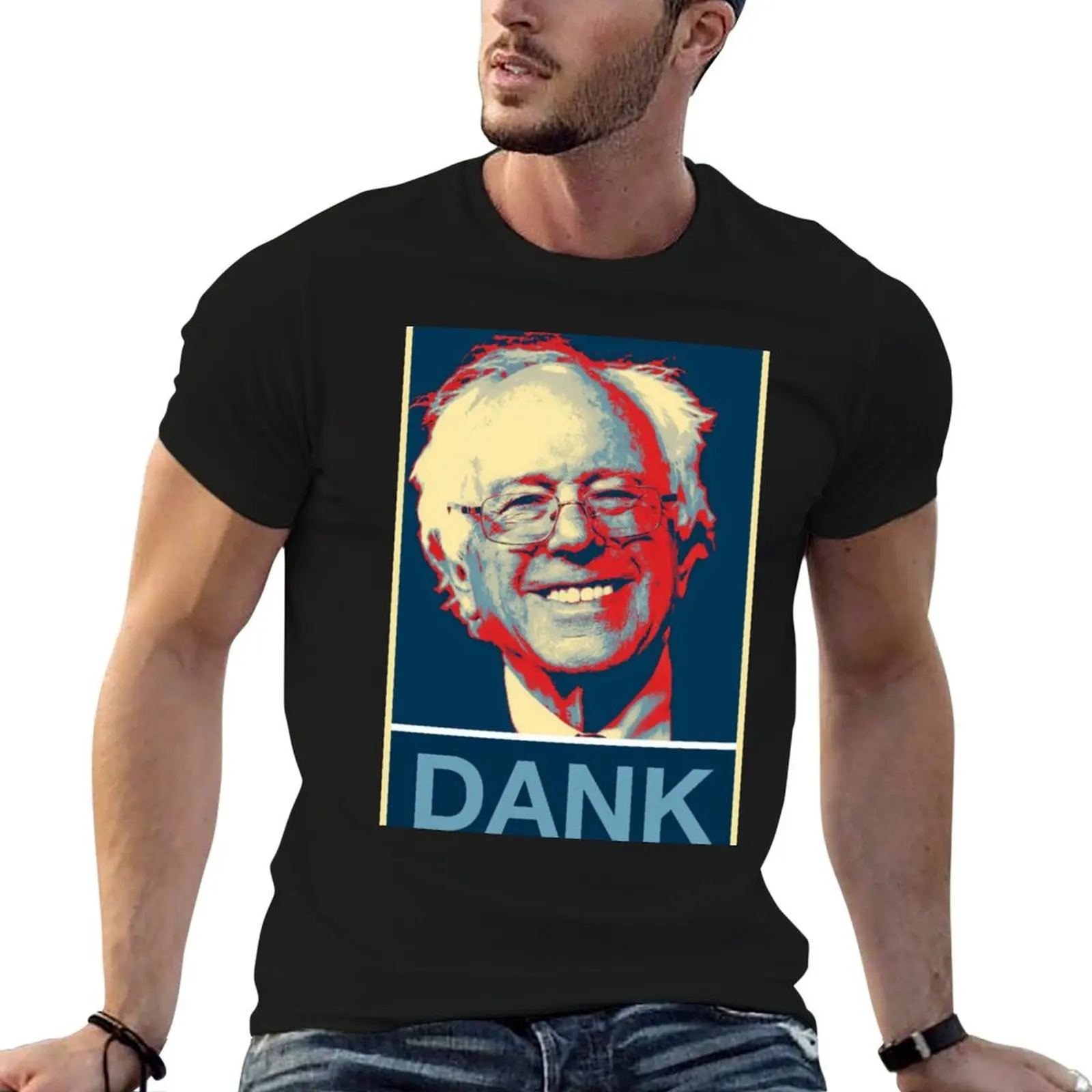 Bernie Sanders Official Dank Apparel T-Shirt Work Wear Lightweight Tee