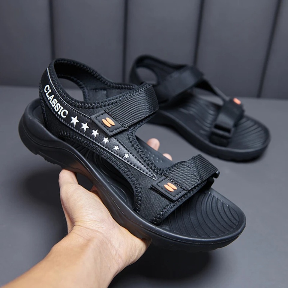  Men's and women's sandals, anti-slip, summer, high-quality, outdoor, beach slippers, casual shoes, new men's shoes, water shoes 