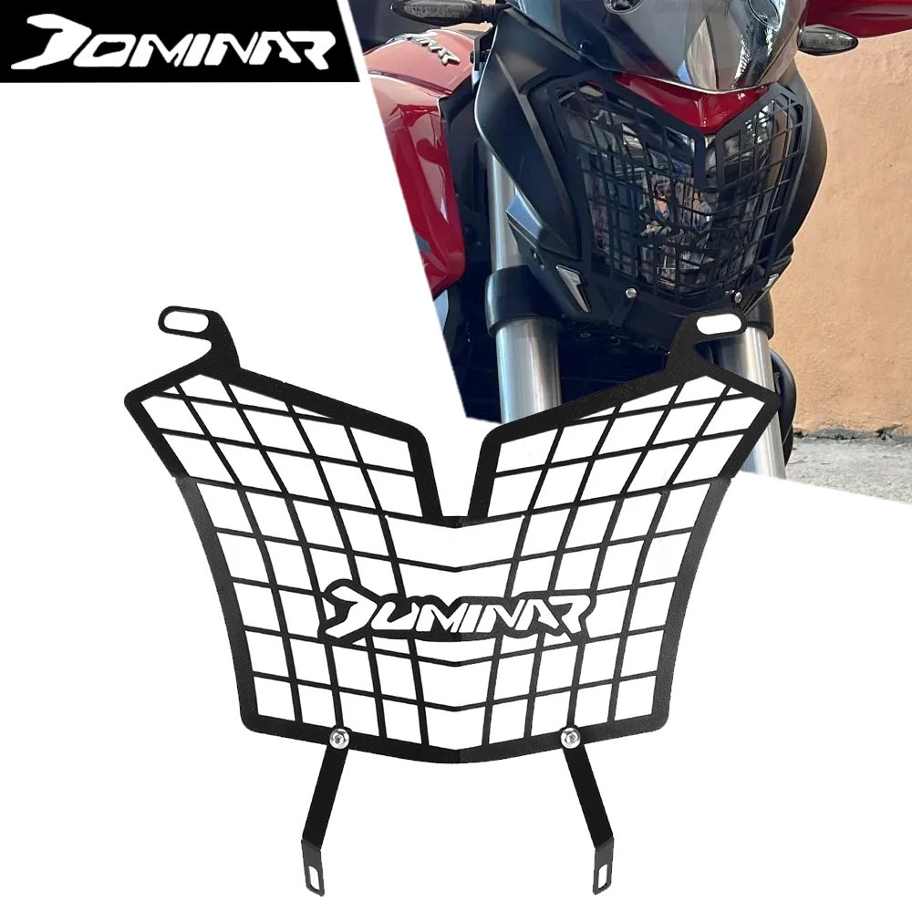 

DOMINAR 250 400 Motorcycle FOR BAJAJ DOMINAR 250 Dominar 400 All Year 2021-2025 2024 2023 Headlight Protector Guard Grille Cover