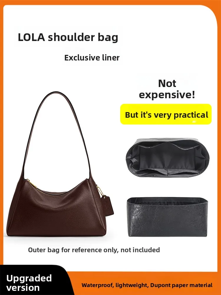 

Легкая сумка-органайзер из бумаги Дюпон для хранения вещей, вкладыш для сумки, сумка-органайзер для ношения под мышкой