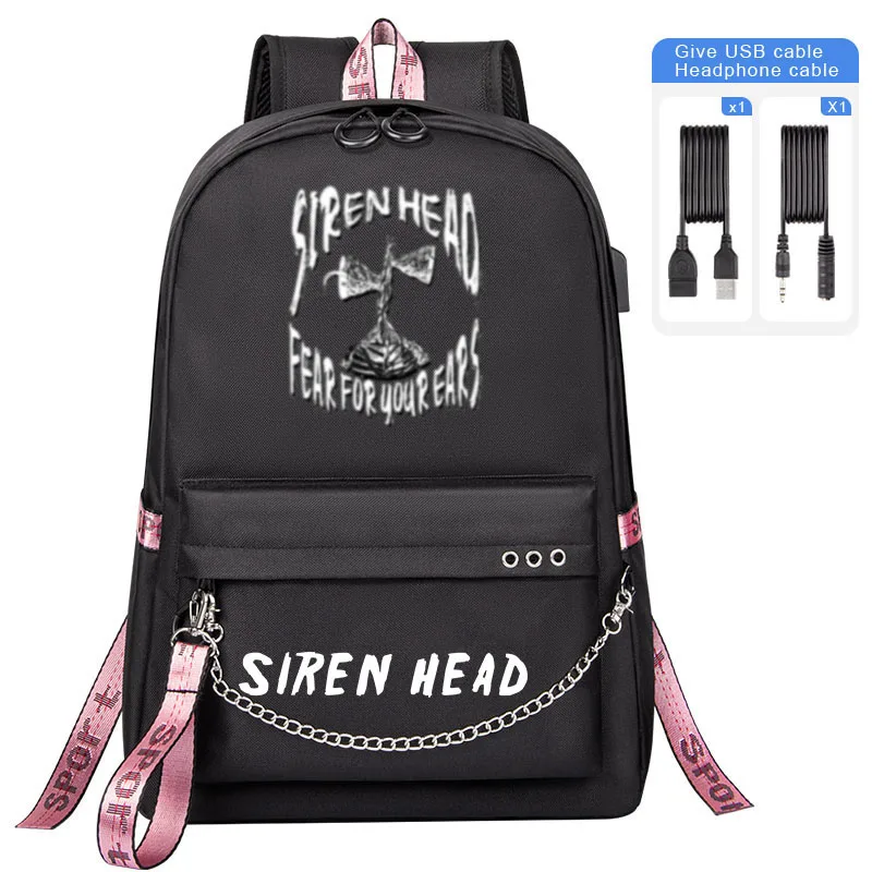 

2023 NEW Monster Siren Head Print Children backpack Cartoon Boy Girl School bag Traveling Bagpack Teenagers Schoolbag Mochila