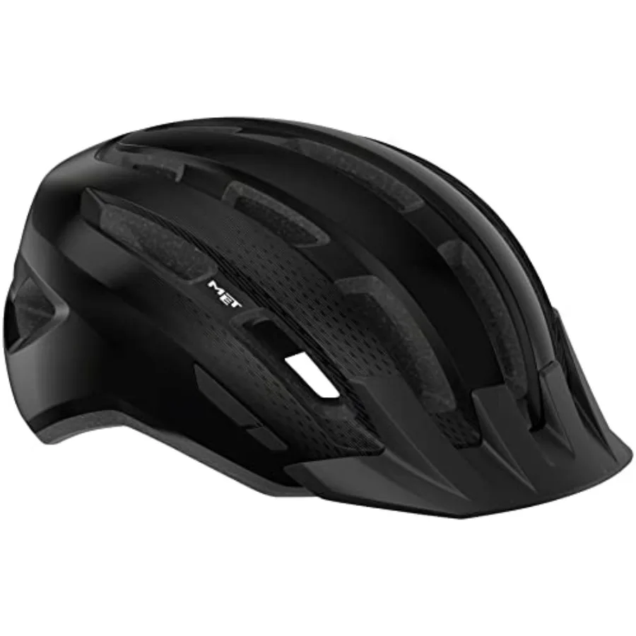 

MET Downtown MIPS Helmet Black Glossy for Urban Commuting and Cycling Enthusiasts Small/Medium Size with Advanced Impact Protec
