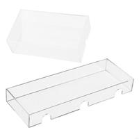 Keyboard Cover Acrylic Protector Case- Clear Anti for Desktop Laptop Gaming Computer Keyboard Stand Transparent