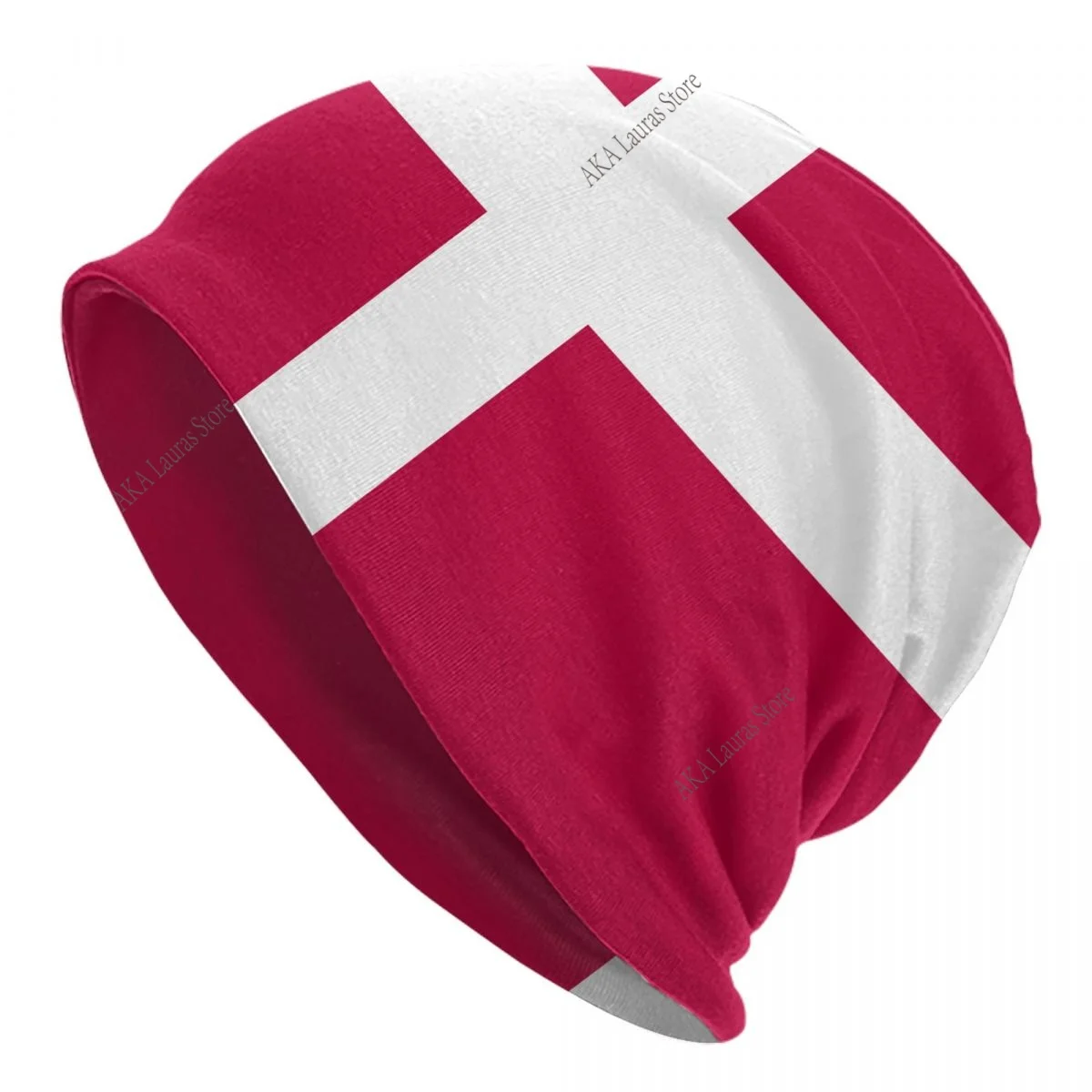 

Флаг Дании, унисекс, капот, зимние уличные двухслойные тонкие шапки для мужчин и женщин