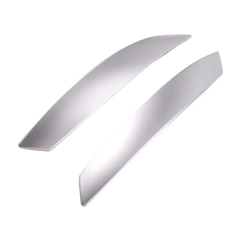 Inner Door Handle Cover Interior Left Right Door Pull Handle Cover For BMW Z4 E85 E86 02- 08 51417042877 Silver