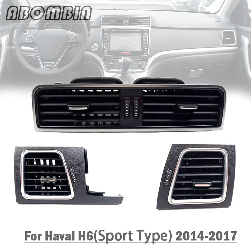 Air Vent Dashboard Air Condition Outlet Vent Ventilator Grille For Haval H6 Sport Type 2014 2015 2016 2017/ M6 2017 18 19 20