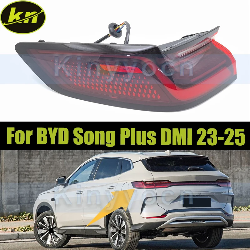

3A3HK-4133010 SA3HK-4133020 Tail Light For BYD Song Plus DMI 2023 2024 2025 Tail Lamp Brake Stop Reverse Lamp