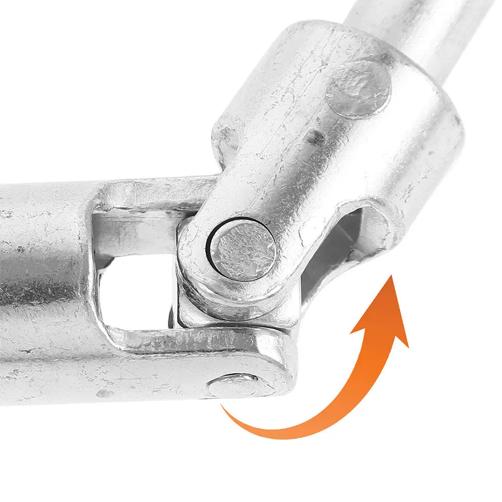 2Pcs Horizontal Floor Jack Universal Shaft Drop Joint with Deflate Function Steel Ball Seal Reliable Stability Effortless