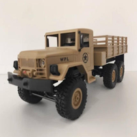 2.4G Kid Drive Climbing Military Truck WPL B16 1:16 Full Scale Military Climbing Remote Control Car Toy Electric Vehicle Gift