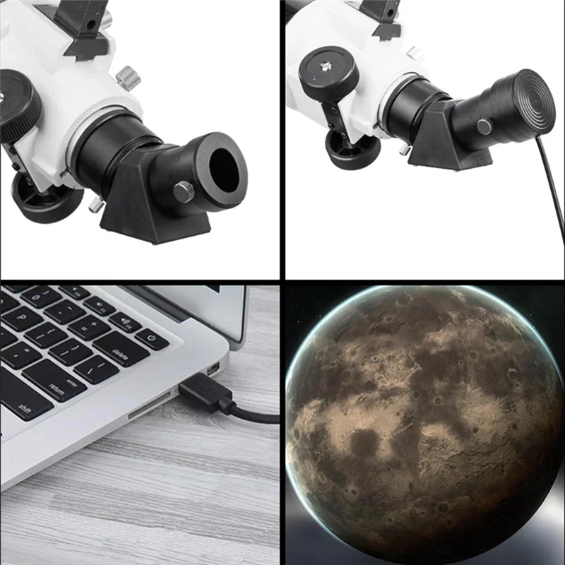 

Reliable130w Pixels 1.25Inch USB Digital Lens Electronic Eyepiece Camera For Telescope And Microscope Connect With Phone