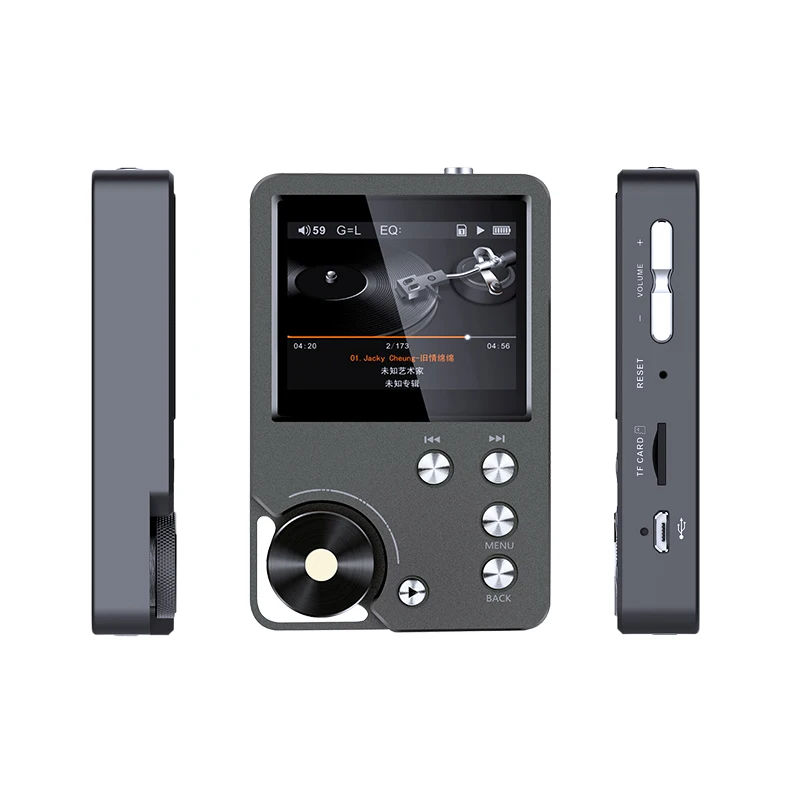 

SHMCI C2S HiFi MP3 Music Player Portable Sport Walkman with 2.0 Inch Screen