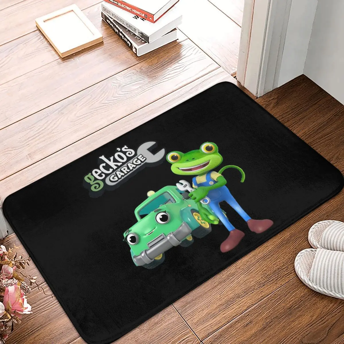 Tilly The Tow Truck Geckos Garage Fixing Trucks Vehicles Anti-slip Doormat Floor Mat Carpet Rug for Kitchen Home Footpad Mats