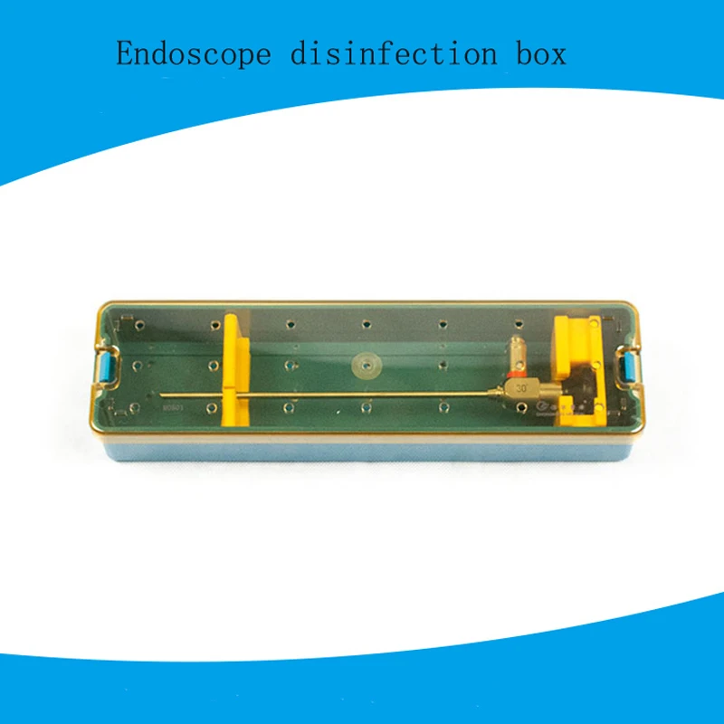 High performance polymer endoscope sterilizing box Nasal arthroscope otoendoscope ventriculoscopy sterilizing box