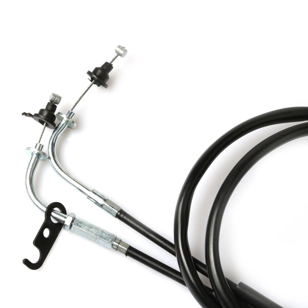 Motorcycle 2 Throttle Cable Line Spare For FZ16 FZ 16 YS150 YS 150 Oil Cables Separate Double Throttle Lines
