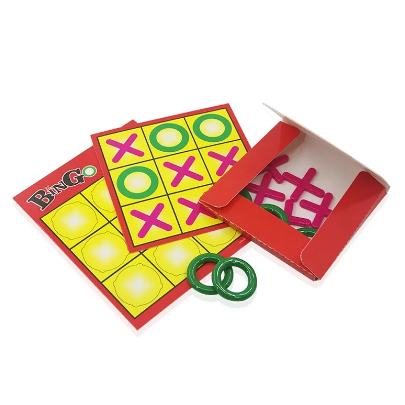 Mini Tic Tac Toe Pro By Bond Lee - Magic Tricks Card Magic Props Mentalism Magia Close Up Street Magic Tool Magie Games Funny