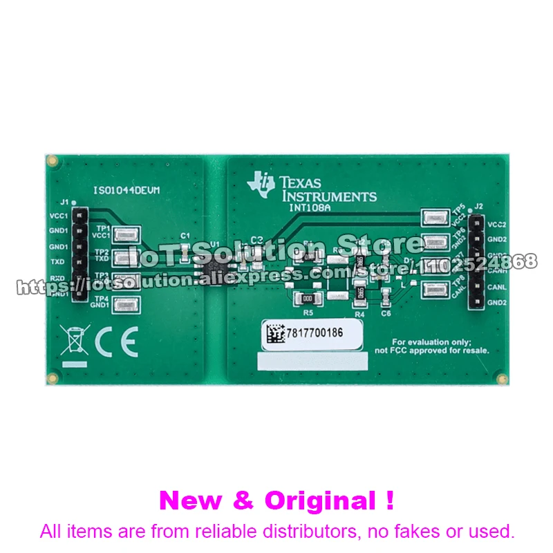 ISO1044DEVM ISO1044 isolated CAN transceiver evaluation module