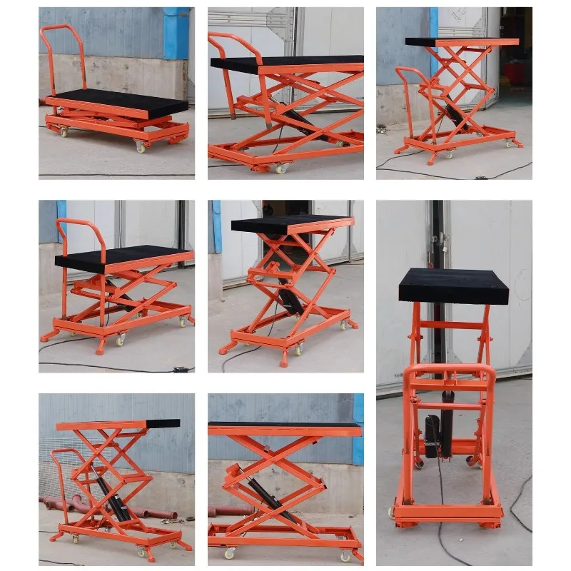 

Small Electric Lift Lifting Horse Stool Electric Horse Stool Hydraulic Platform Car Scissor Fork Worktable Flat Movement