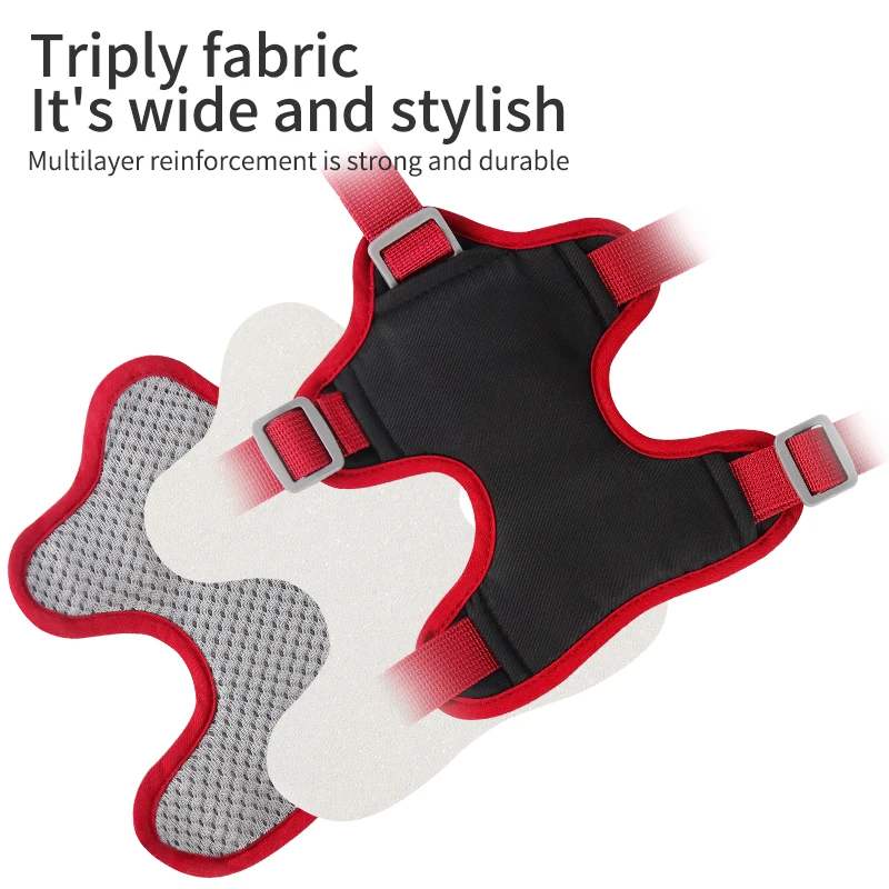 Dog Harness Pet Harnesses Puppy Waterproof Chest Straps Small Medium Dog Collar Bulldog Anti-slip Night Reflective Pet Products