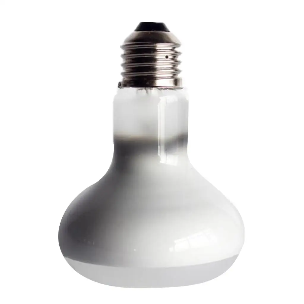 Reptile Terrarium Lighting 60W Daylight Spot Bulb E27 Heat Lamp for Gecko Enclosure Ambient Warmth