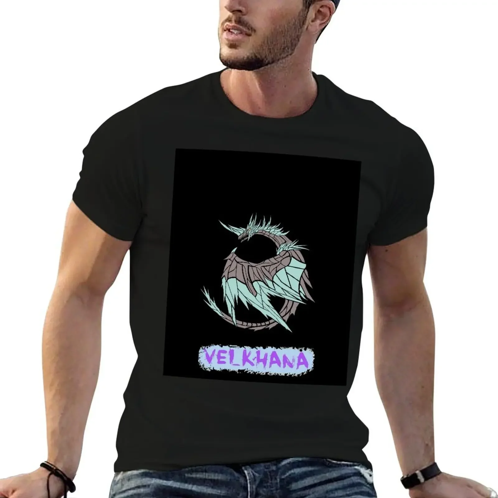 The Circular Ice Dragon T-Shirt cute tops custom shirt plus sizes tshirts personalised men t shirts