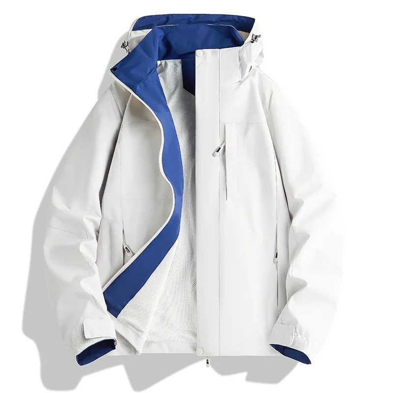 Spring and Autumn Single-layer Water-repellent Thin Men's and Women's Windproof and Waterproof Mountaineering Jackets