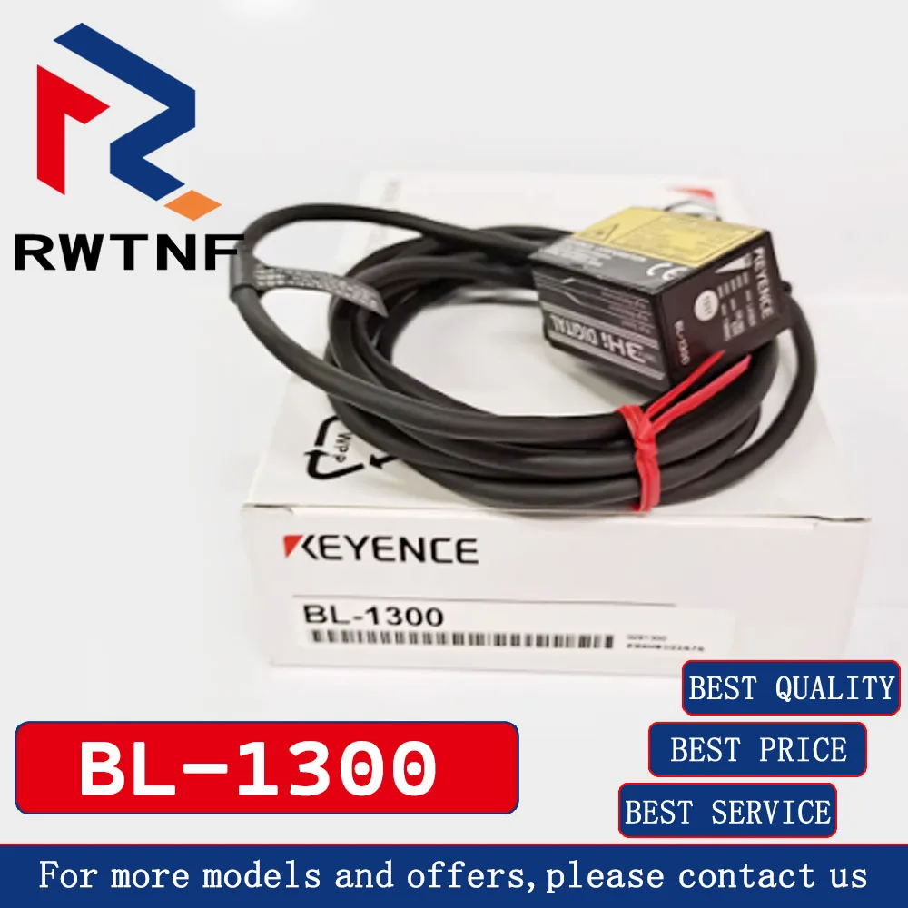 Gloednieuwe originele BL-1300 KEYENCE ultracompacte digitale barcode QR-codelezersensor, 100% originele magazijnvoorraad