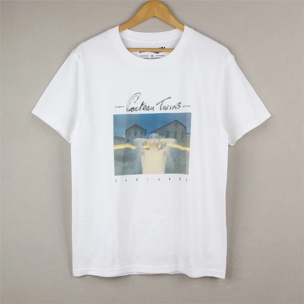 Cocteau Twins T-Shirt 4Ad Garlands Robin Guthrie Elizabeth Frazer This Mortal Coil Tshirts Cotton Tee t shirt