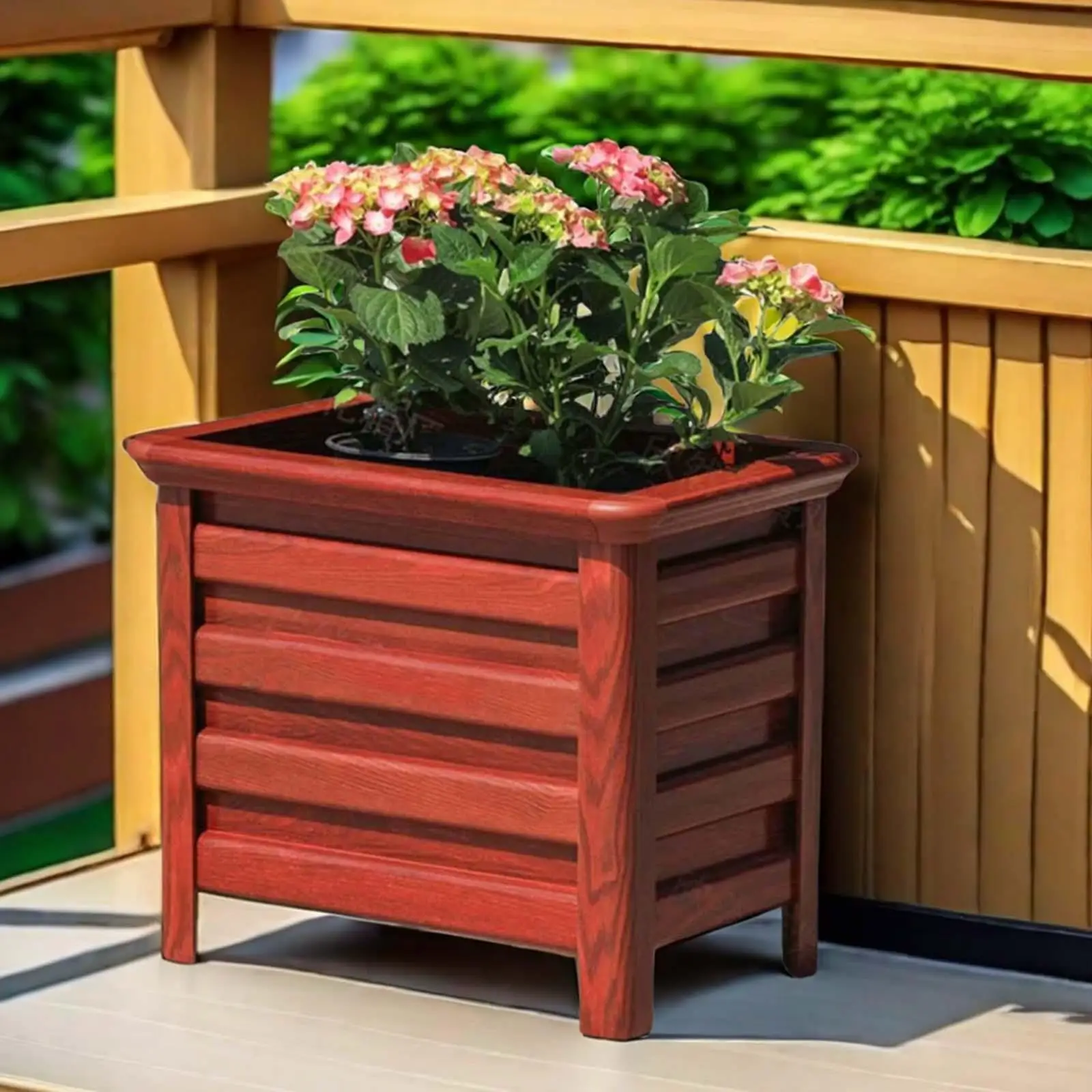 

Garden Bed Flowerpot Fashion Practical Decor Plant Pot Flower Pot Planter Box for Garden Courtyard Streets Patio Balcony