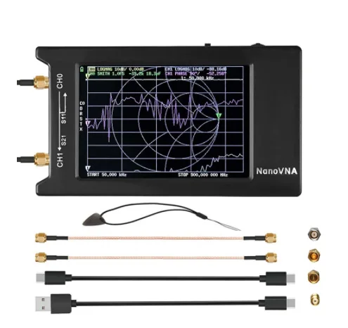 1.5GHz 4インチ ベクトル大画面ネットワークアナライザ NanoVNA-H4 アンテナ短波