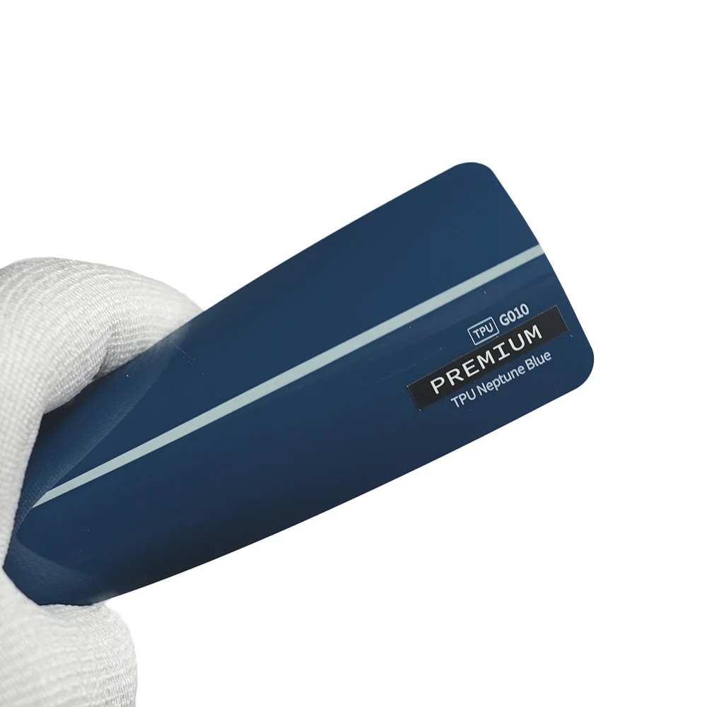 

HEY FILM Цветная карта Защитная пленка для краски ТПУ Полночный синий PPF Автомобильная пленка для изменения цвета Автомобильная пленка PPF