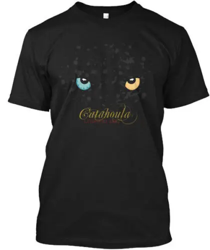 Catahoula Eyes S 102  T-Shirt Made in the USA Size S to 5XL