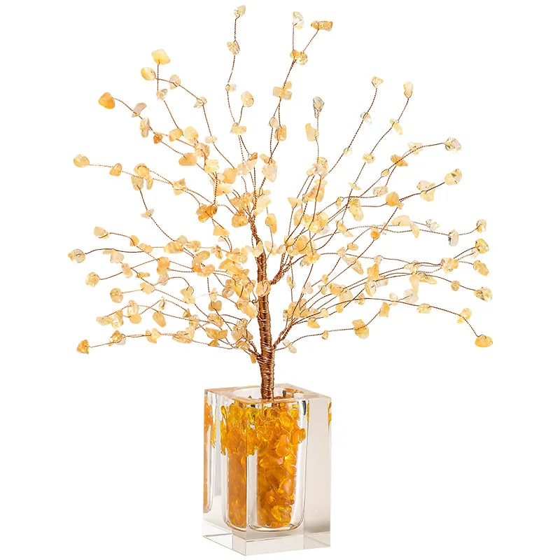 

Entry entrance Crystal tree Fortune tree ornament