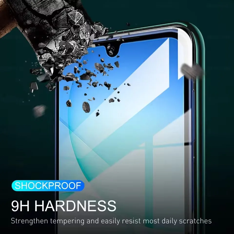 3 قطعة واقي للشاشة من الزجاج المقسى لهاتف سامسونج جالاكسي A14 A15 A16 A17 A22 A23 A25 A32 A33 A34 A36 A42 A51 A52 A52S A53 A54 5G