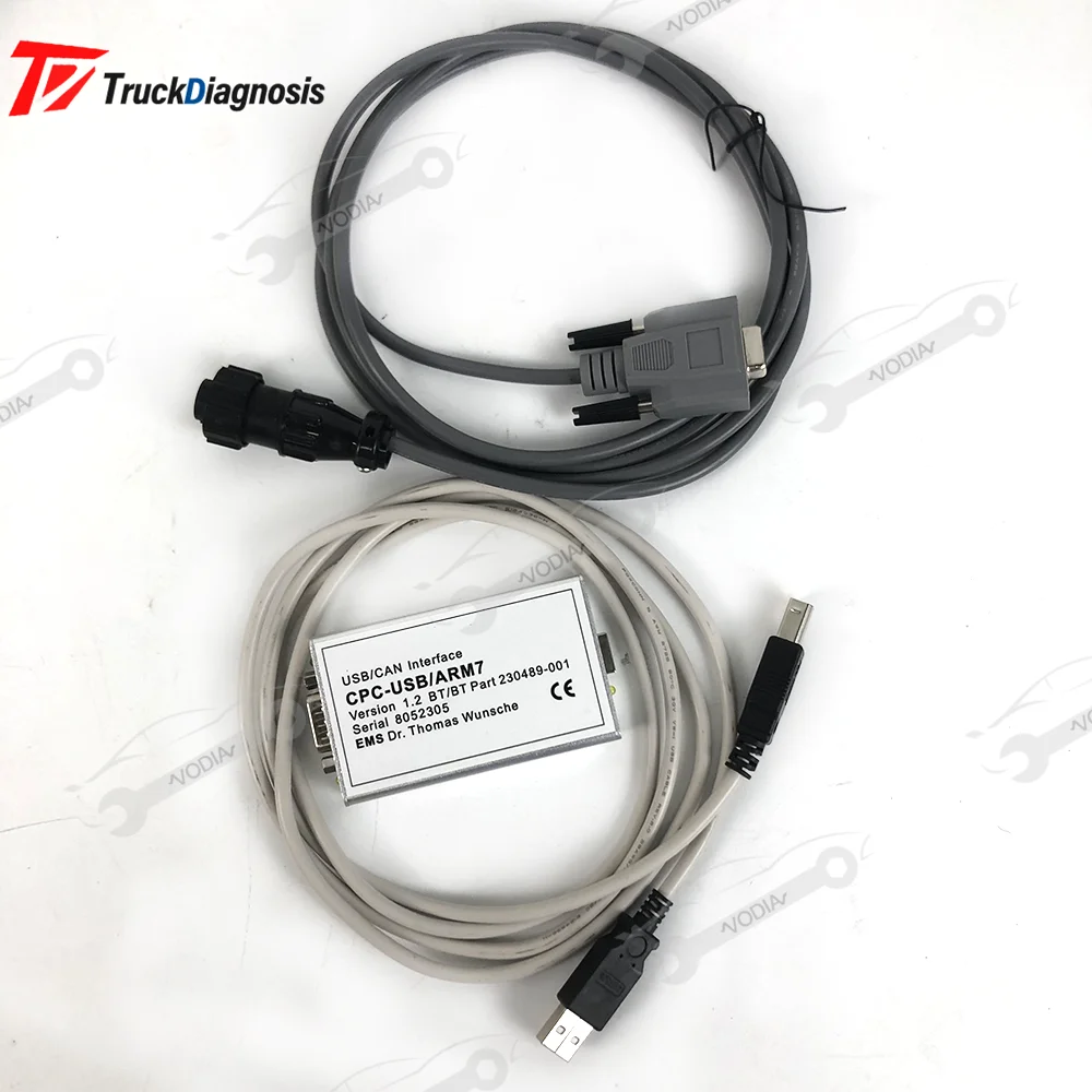 TruckCom ToyotaBT For Toyota BT EMS CAN suite Service Communication Interface ARM7 forklift truck diagnostic tool