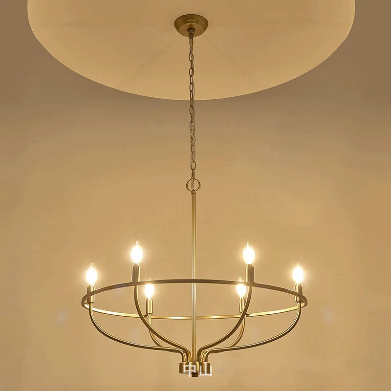 Living Room Coffee Table Ceiling Chandelier Pendant Modern Dining Room Decor Light Ring Light Free Shipping Decoration Home Iron
