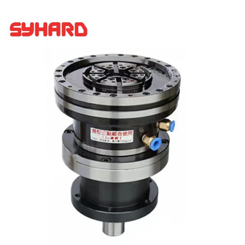 GD30 GD10 GD65 Vertical Spindle Integration Diaphragm Power Chuck High Precision Pneumatic Rotary Chuck Collets