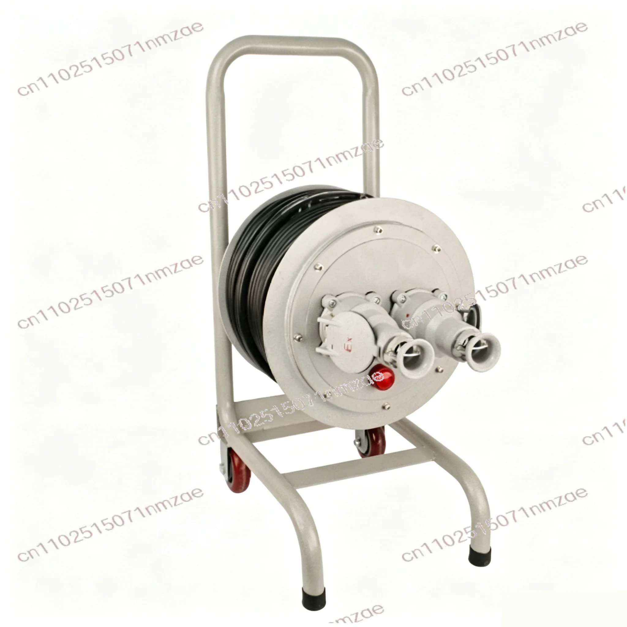 3×2.5 / 3×4 Explosion-proof Mobile Cable Reel, Portable Extension Cord Reel 30m 50m 100m