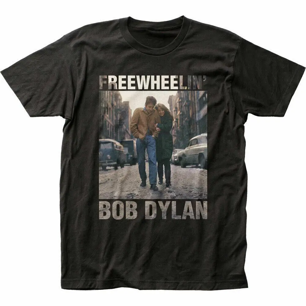 

Bob Dylan Freewheelin T Shirt Mens Licensed Rock N Roll Band Music Tee New Black