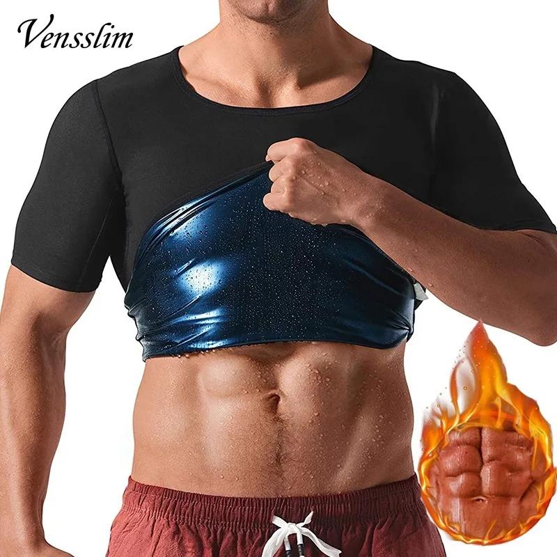 

Корсет Vensslim для мужчин, Корректирующее белье для сауны и пота, триммер для живота, корсет для мужчин, утягивающий жилет для талии, утягивающая рубашка для живота