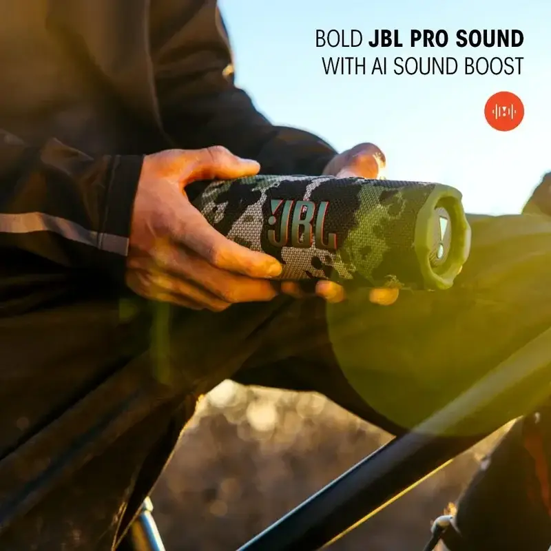 سماعة JBL Flip 7 محمولة بلوتوث - مقاومة للماء IP67 صوت قوي مشغل موسيقى لاسلكي خارجي - 3