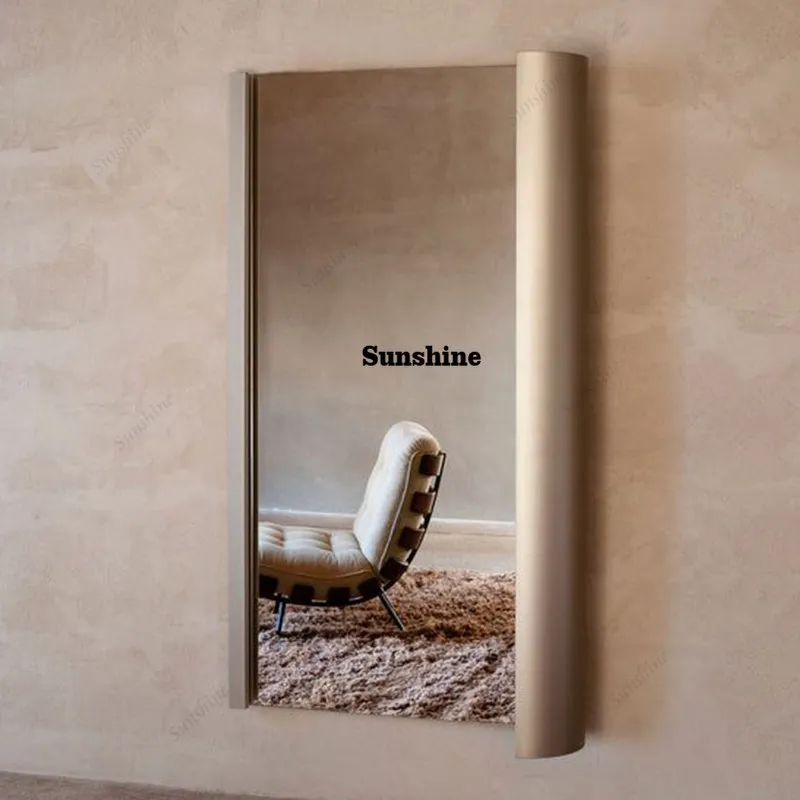 American changing mirror, wall-mounted fitting mirror, special-shaped homestay dressing mirror