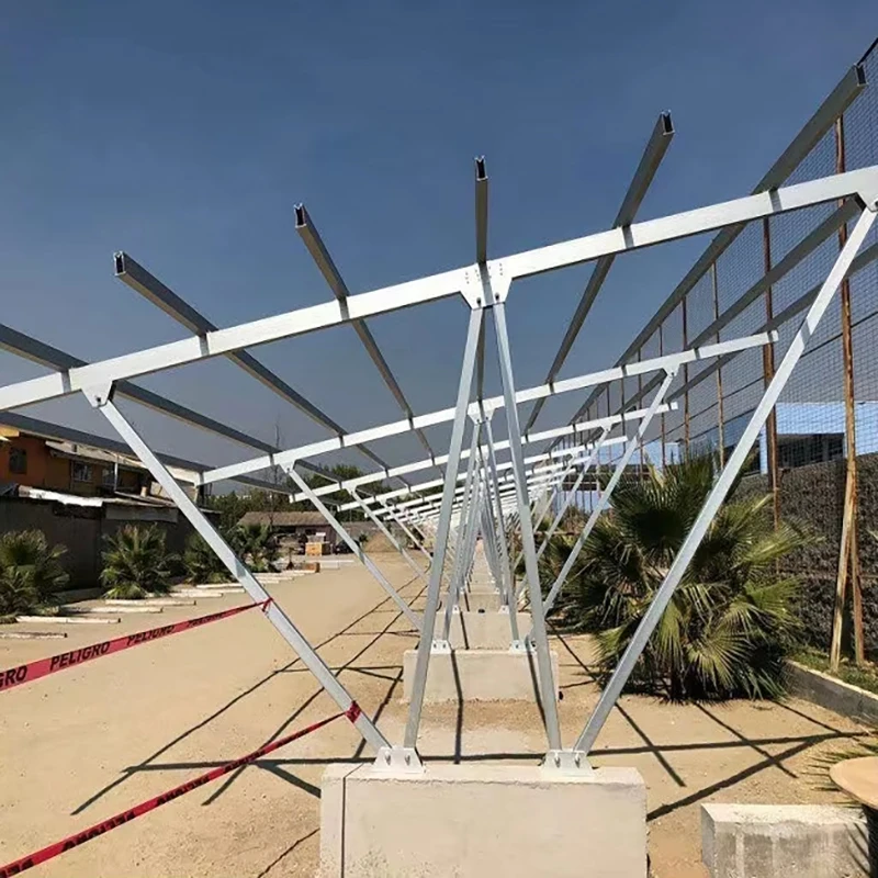 Lightweight Aluminum Alloy Solar Carport System for Home Use with Photovoltaic Panels High Wind Load 60m/s & Snow Load 1.4KN/m2