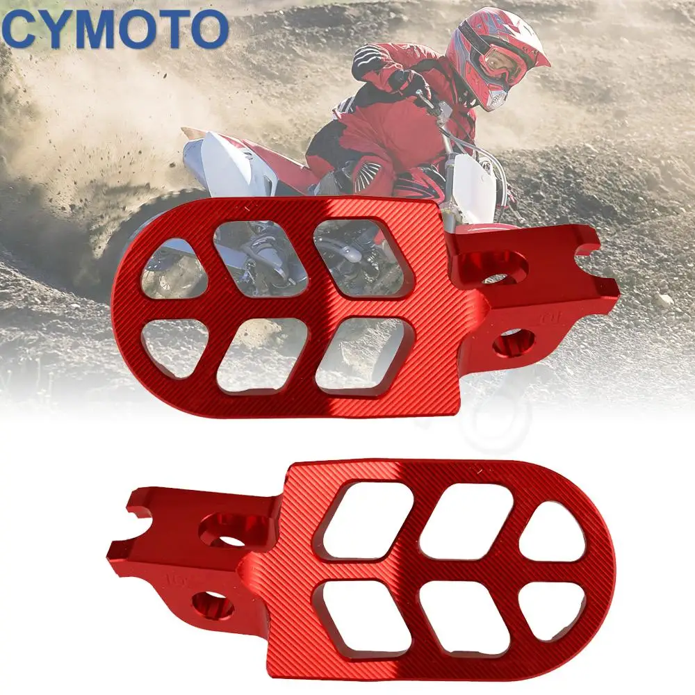 

Motorcycle FootRest Footpegs For Honda CRF150R 250R 250X 250RX 300L 300RALLY 450R 450RX 450L 450RL 250L 250RALLY 1000L 2004-2024