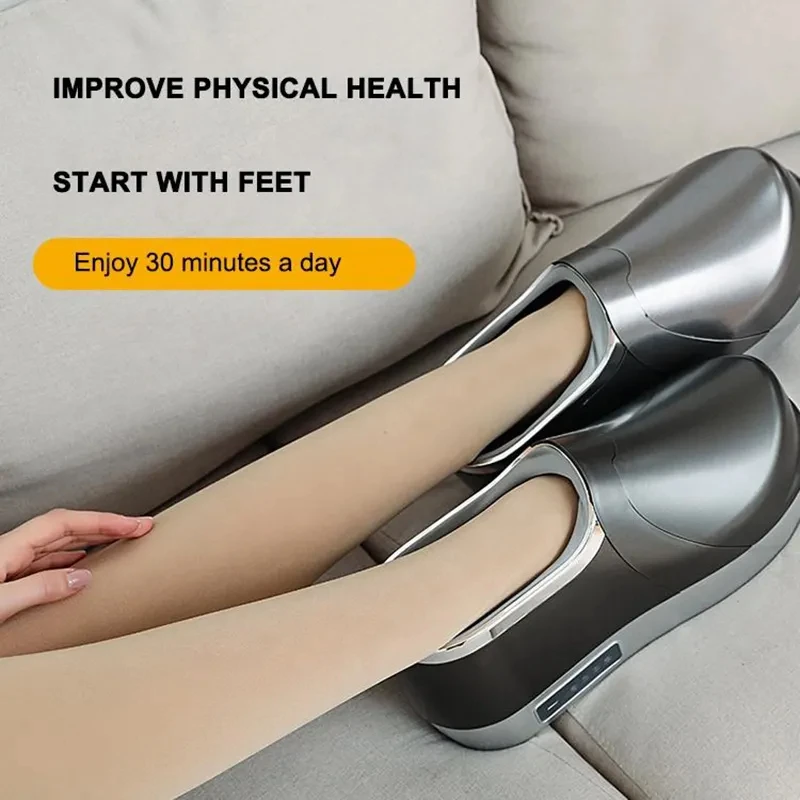 Massage Shoes Heated Rechargeable TENS Infrared Multifunctional Foot Muscle Promote Blood Circulation Electric Massage Shoes