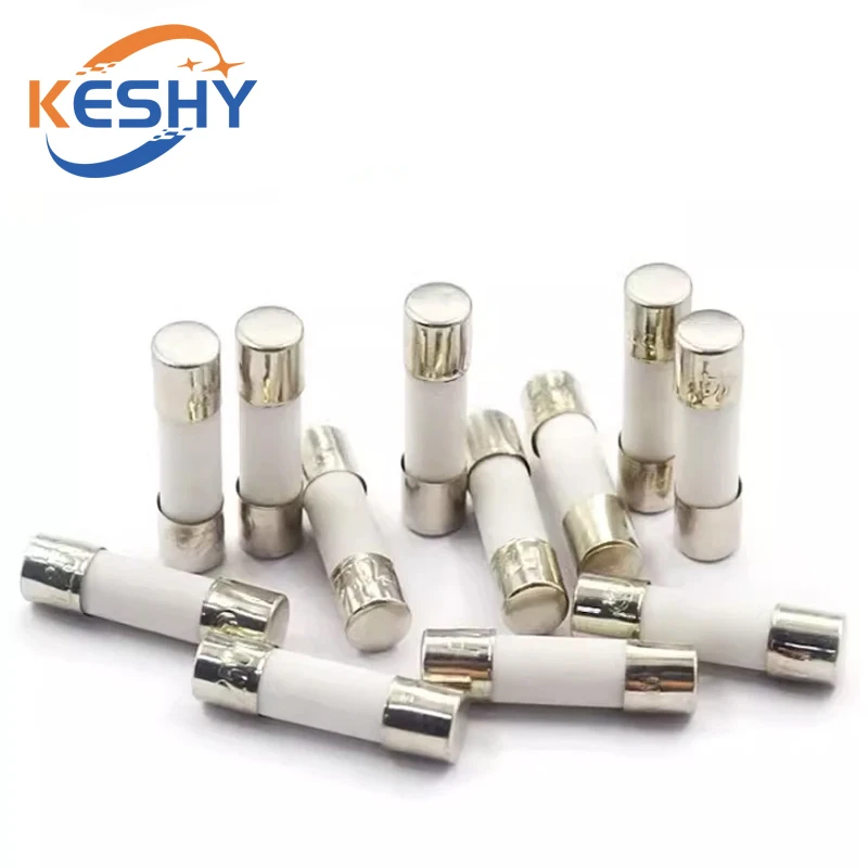 10 قطعة/الوحدة 5*20 مللي متر 6*30 مللي متر ضربة سريعة أنبوب الصمامات 250V 0.5A 1A 2A 3A 4A 5A 6A 6.3A 8A 10A 15A 20A 25A 30A أمبير فيوز السيراميك منصهر