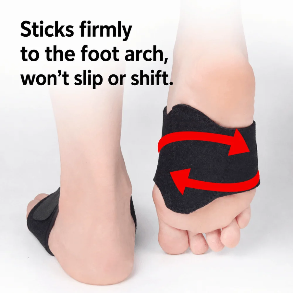 Shock Absorption Arch Support Insoles Cushioning Arch Support Flat Foot Correction Comfort portable Orthopedic Foot Pads