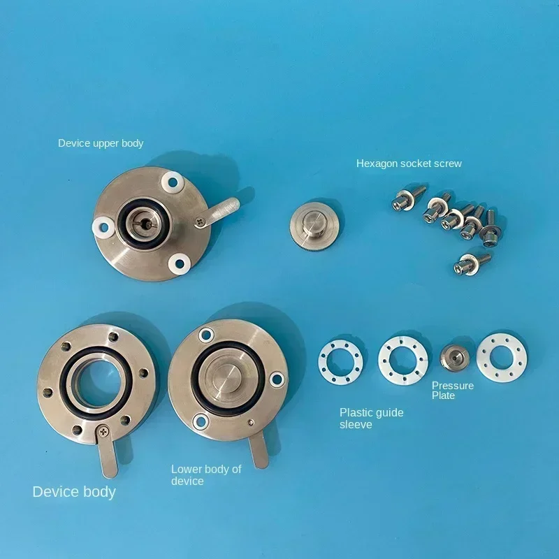 Separate three-level battery measuring device (with a diameter of 15mm, testing various electrodes)